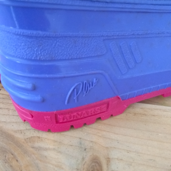 Maple Leaf Lunars Plus Vintage Pink & Purple Waterproof Canadian Boots NEW Sz 2 - Picture 3 of 16